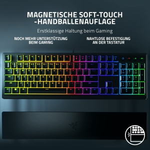 Tastatura Gaming Razer Ornata V3 Tenkeyless, Mecha-Membran, Negru, Iluminare RGB - Img 6