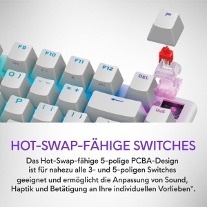 Tastatura Gaming Wireless Alienware Pro, 75 Compacta, RGB Personalizabil - Img 3