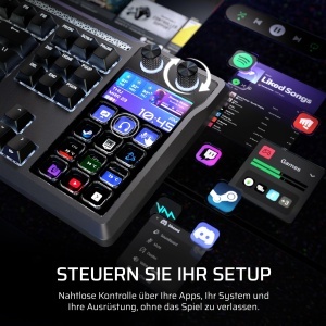 Tastatura mecanica Corsair Galleon 100 SD RGB, 8000 Hz, LCD 5 inch - Img 4