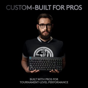 Tastatura mecanica Logitech G PRO TKL, GX Blue, LIGHTSYNC RGB, Negru - Img 2