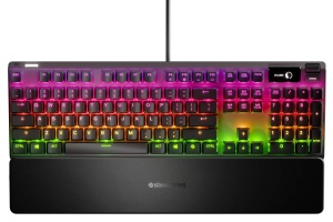 Tastatura mecanica SteelSeries Apex 7 - OLED, Switch-uri rosii, Layout AZERTY - Img 3