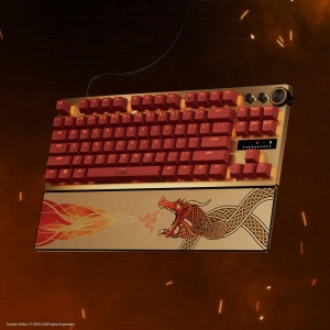 Tastatura Razer Huntsman V3 Pro Tenkeyless Dragon Lore Switch-uri Optice Rapid Trigger - Img 2