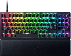 Tastatura Razer Huntsman V3 Pro Tenkeyless, Negru, Switch-uri Optice Analogice
