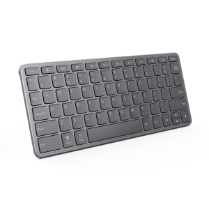 Tastatura wireless Lenovo pentru multiple dispozitive, QWERTY spaniola, gri - Img 1