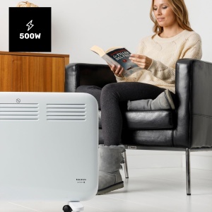 Taurus CHTA 500 Convector Electric 500W Alb IP24 Programabil - Img 7