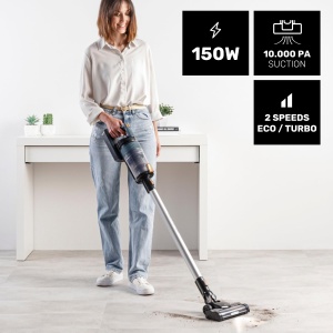 Taurus Homeland Ultimate HVCA7295B, Aspirator pentru matura, plastic metalic, 150 W | Digital - Img 3