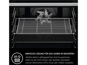 Tava cu aer cald AEG E9OOAFWM, compatibila XXL, rezultate crocante, usor de folosit - Img 3