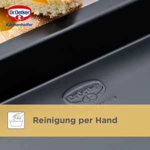 Tava de copt Dr. Oetker, 42 x 29 x 4 cm, otel inoxidabil, antiaderenta - Img 5