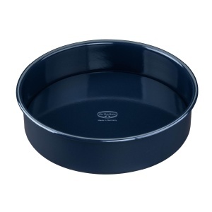 Tava de copt Dr. Oetker Back-Liebe Emaille 28 cm, rezistenta la caldura, culoare albastra