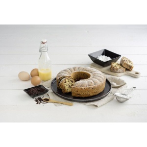 Tava de copt Zenker cu fund plat si fund detasabil 28 cm, negru metallic, antiaderenta - Img 8