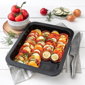 Tava de copt Zenker SPECIAL COOKING, 33 x 5 x 25 cm, Emaille, Negru - Img 2