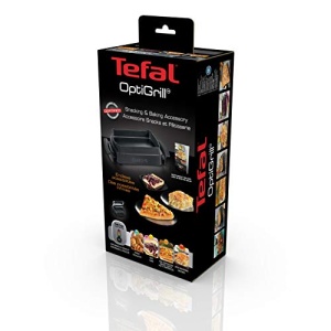 Tava pentru copt Tefal OptiGrill XA725870, antiaderenta, 28.5 cm, neagra - Img 8