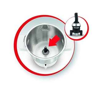 Tava robot Moulinex Cuisine Companion pentru 6 persoane, capacitate mare, 4,5 L, XF380E11 (compatibil numai cu: Cuisine I-Companion si Companion HF800A13 si HF900110) - Img 4