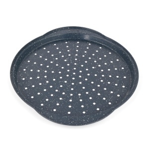 Tava rotunda pentru pizza Russell Hobbs Nightfall Stone 37cm antiaderenta otel carbon