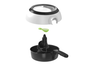 Tefal Actifry Genius Snaking FZ761015 Friteuza fara ulei, 1,2 kg, cu 9 programe automate si accesorii pentru gustari, touchpad intuitiv si carte de retete, se poate folosi de vase, negru - Img 8