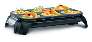 Tefal Crep Party Otel inoxidabil si design PY558813 - Clatite din otel inoxidabil si acoperire antiaderenta cu capacitate pentru 6 clatite, clatite sau clatite - Img 2