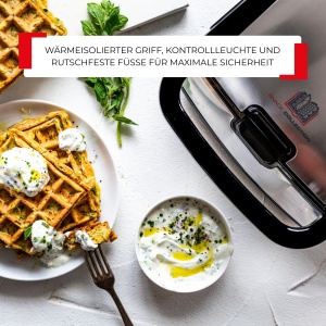 Tefal Snack Collection SW852D Aparat Sandwich si Waffe 700W NegruArgintiu - Img 6