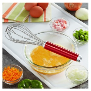 Tel KitchenAid, batator manual din spuma din otel inoxidabil - rosu imperiu - Img 3