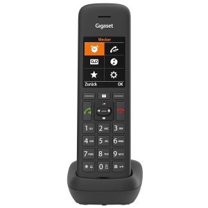 Telefon DECT Gigaset C575HX, negru, cu display TFT color, compatibil Fritzbox