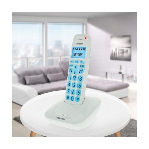 Telefon DECT Logicom Confort 150, alb, display mare, 300 m raza - Img 3