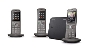Telefon fix Gigaset CL660A TRIO cu display color de 2,4 inch, ECO DECT