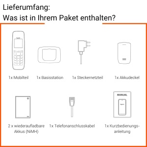 Telefon fix Gigaset Easy 520A pentru seniori, negru, cu SOS si anuntare vocala - Img 7