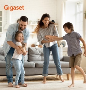 Telefon fix Gigaset Pure 120 Duo - 2 aparate, antracit, cu afisaj iluminat - Img 7