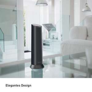 Telefon fix Panasonic KX-TGK220GM, DECT, cu raspuns automat, design elegant, negru mat - Img 2