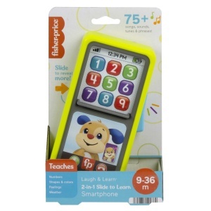 Telefon interactiv Fisher-Price Lernspa 2-in-1 cu 75 melodii, 4 limbi - Img 7