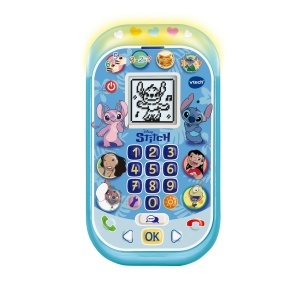 Telefon interactiv pentru copii VTech Stitch, 4-7 ani, cu lumini si sunete