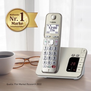 Telefon wireless Panasonic KX-TGE260GN cu functie de blocare apeluri si volum ridicat - Img 7