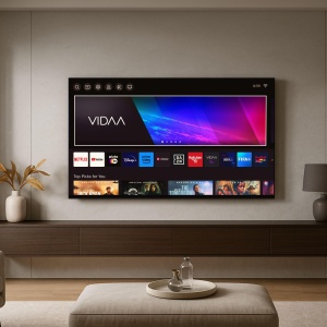 Telefunken TV Smart TV 43 inch VIDAA D43U790B2CW 4K TV UHD TV HDR cu Dolby Vision tuner triplu si 6 luni HD incl TV LED negru - Img 6