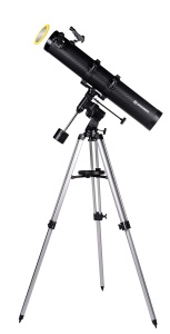 Telescop cu oglinda Bresser Galaxia EQ-Sky 114900 cu adaptor pentru smartphone