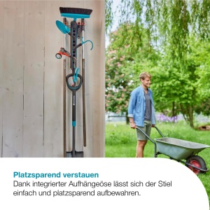 Teleskop Stiel pentru gradinarit Gardena 90-145 cm, din aluminiu, ajustabil - Img 5