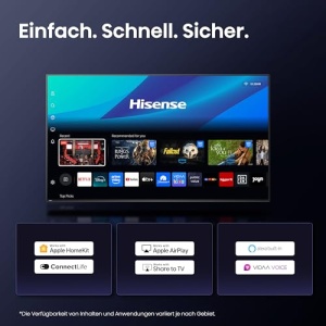 Televizor Hisense 43E7Q 43 inch 4K UHD QLED Smart TV Mod joc Plus Mod Filmaker Dolby Vision Atmos HDR10 HLG HDR Immersive AI 4K Upscaler Dolby MS12 DT - Img 10