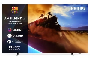 Televizor inteligent Philips Ambilight 48OLED760 4K OLED - Ecran de 48 inchi cu P5 AI Perfect Picture Engine Ultra HD Titan OS Dolby Vision si Atmos S