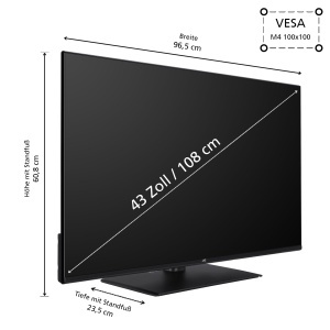 Televizor JVC LT-43VUQ3455 43 inch QLED 4K UHD Dolby Vision HDR - Img 3