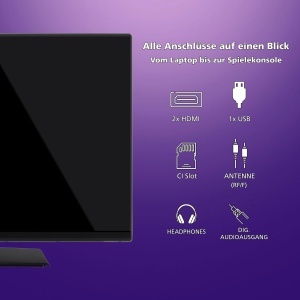 Televizor LED JVC LT-32VH4455, 32 inch, HD Ready, 80 cm - Img 3