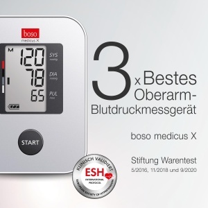 Tensiometru digital BOSO Medicus X pentru brat complet automat cu accesorii incluse - Img 10