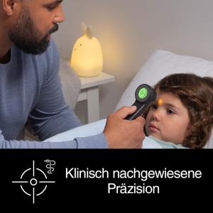 Termometru Braun Sensian 7 BNT400 3-in-1 ContactContactless Tehnologie Age Precision Display Colorat - Img 5