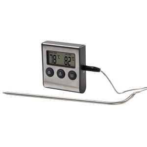 Termometru digital de bucatarie Xavax 2in1, cu sonda detasabila, timer si alarma, -10C pana la 250C - Img 8