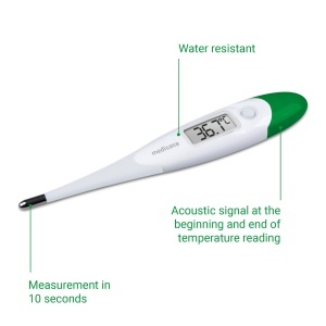 Termometru digital Medisana TM 700 cu alarma de febra, rezistent la apa, rapid si precis - Img 5