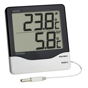 Termometru digital TFA Dostmann 30.1011 pentru interior si exterior
