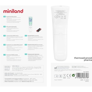 Termometru fara contact Miniland Thermoadvanced Pharma, masurare rapida, pentru lichide si obiecte - Img 5