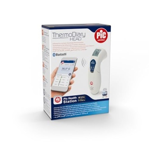 Termometru infrarosu Pic Solution TherModiary Head No-Touch sincronizare smartphone afisaj intuitiv - Img 2