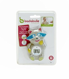 Termometru pentru baie Badabulle B037002, design Waschbar, multicolor - Img 4