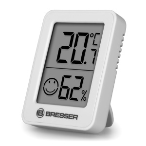 Termometru si Higrometru Digital Bresser ClimaTemp, Compact, cu Indicator de Comfort