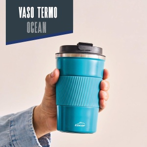Termos Lacor Ocean 63135, 500 ml, inox dublu perete, albastru - Img 2