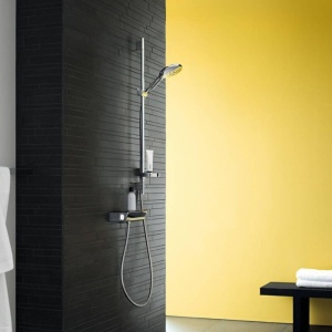Termostat dus hansgrohe Ecostat Select, crom, cu SafetyStop si EcoStop - Img 2