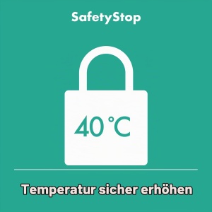 Termostat pentru cada hansgrohe Ecostat Fine, mattschwarz, cu SafetyStop - Img 7